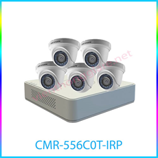 Trọn Bộ 5 Camera Quan Sát  HIKvision CMR-556C0T-IRP kèm ổ cứng