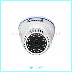 Camera Dome HDCVI hồng ngoại 2.0 Megapixel VANTECH VP-114CP