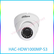 Camera Dome hồng ngoại 1.0 Megapixel DAHUA HAC-HDW1000MP-S3