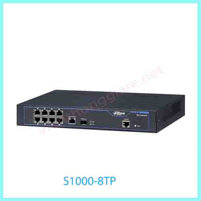 8 port 10/100Mbps PoE Switch DAHUA S1000-8TP