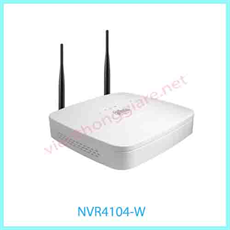 Đầu ghi hình camera IP 4 kênh không dây DAHUA NVR4104-W