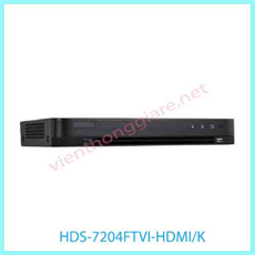 Đầu ghi hình HYBRID TVI-IP 4 kênh HDPARAGON HDS-7204FTVI-HDMI/K