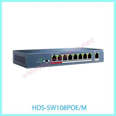 8-port 10/100Mbps PoE Switch HDPARAGON HDS-SW108POE/M