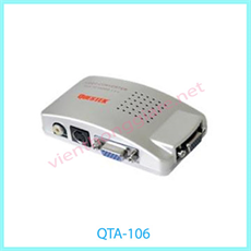 Thiết bị chuyển từ cổng VGA sang Video Questek QTA-106