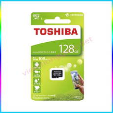 Thẻ Nhớ MicroSD ToShiBa M203 128GB 100mb/s