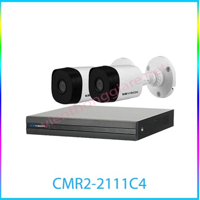 Trọn bộ 2 camera quan sát KBvision CMR2-2111C4