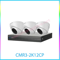 Trọn Bộ 3 Camera Quan Sát  KBvision CMR3-2K12CP