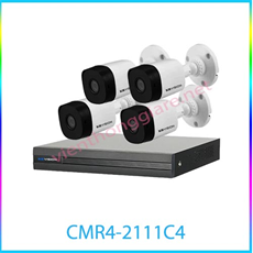 Trọn bộ 4 camera quan sát KBvision CMR4-2111C4