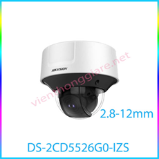Camera IP Dome 2.0mp HIKVISION DS-2CD5526G0-IZS (2.8~12mm)