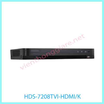Đầu ghi hình HYBRID TVI-IP 8 kênh HDPARAGON HDS-7208TVI-HDMI/K