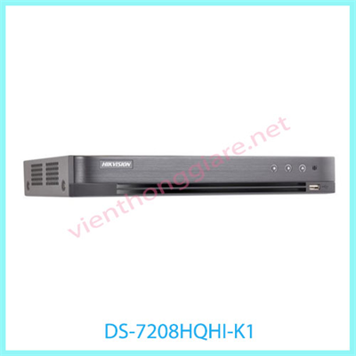 Đầu ghi hình Hybrid TVI-IP 8 kênh TURBO 4.0 HIKVISION DS-7208HQHI-K1