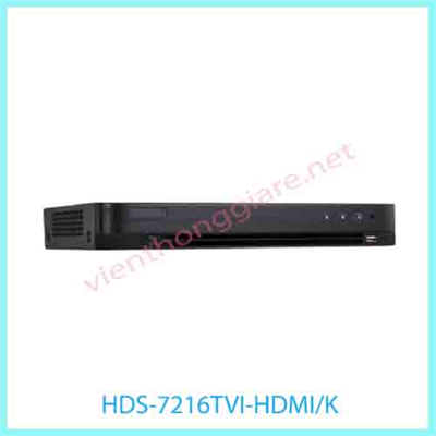 Đầu ghi hình HYBRID TVI-IP 16 kênh HDPARAGON HDS-7216TVI-HDMI/K