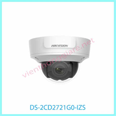 Camera IP Dome hồng ngoại 2.0 Megapixel HIKVISION DS-2CD2721G0-IZS