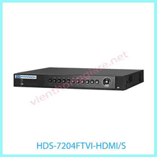 Đầu ghi hình HD-TVI 4 kênh HDPARAGON HDS-7204FTVI-HDMI/S