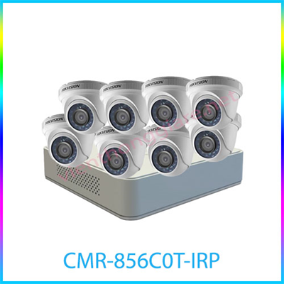 Trọn Bộ 8 Camera Quan Sát  HIKvision 1.0mp CMR-856C0T-IRP