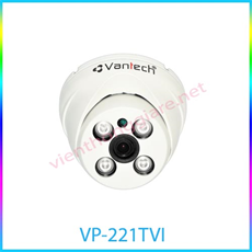 Camera Dome HD-TVI hồng ngoại 1.0 Megapixel VANTECH VP-221TVI