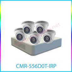 Trọn bộ 5 camera quan sát HIKvision CMR-556D0T-IRP kèm ổ cứng