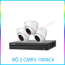 Trọn Bộ 3 Camera Quan Sát  KBvision CMR3-1004C4