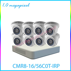 Trọn Bộ 8 Camera Quan Sát  HIKVISION CMR8-16/56C0T-IRP