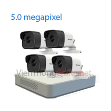 Trọn bộ 4 camera quan sát HIKvision 5.0mp CMR4-16H0T