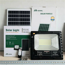 Đèn pha led năng lượng mặt trời JD-8200L 