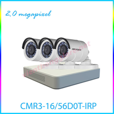 Trọn Bộ 3 Camera Quan Sát  HIKVISION CMR3-16/56D0T-IRP