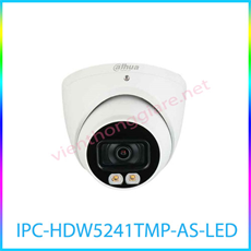 Camera IP Dome 2.0 Megapixel DAHUA IPC-HDW5241TMP-AS-LED