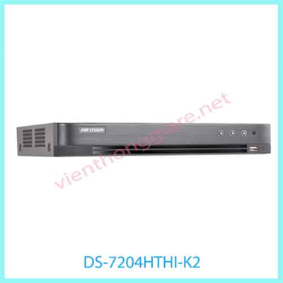 Đầu ghi hình HD-TVI 4 kênh TURBO 4.0 HIKVISION DS-7204HTHI-K2