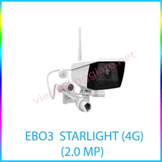 CAMERA IP EBIT CAM EBO3  STARLIGHT (4G) (2.0 MP)