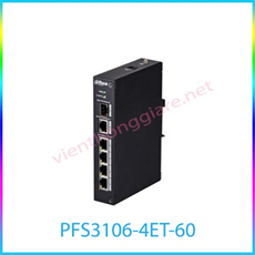 Thiết bị mạng Switch POE Dahua PFS3106-4ET-60