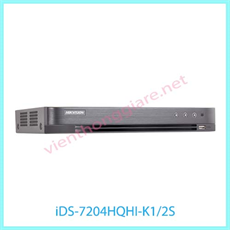 hi hình Hybrid TVI-IP 4 kênh TURBO 5.0 HIKVISION iDS-7204HQHI-K1/2S
