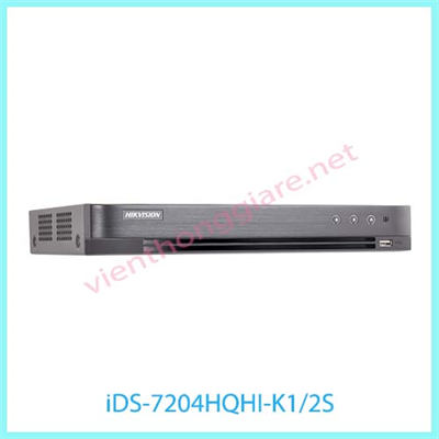hi hình Hybrid TVI-IP 4 kênh TURBO 5.0 HIKVISION iDS-7204HQHI-K1/2S