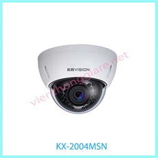 Camera IP Dome hồng ngoại 2.0 Megapixel KBVISION KX-2004MSN