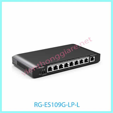 8-port 10/100/1000 Base-T Unmanaged PoE Switch RUIJIE RG-ES109G-LP-L