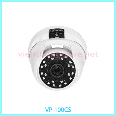 Camera HD-CVI Dome hồng ngoại 2.0 Megapixel VANTECH VP-100CS