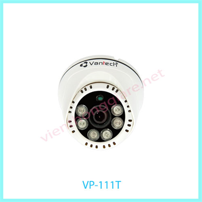 Camera Dome HD-TVI hồng ngoại 2.0 Megapixel VANTECH VP-111T