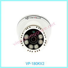 Camera IP Dome hồng ngoại 2.0 Megapixel VANTECH VP-180KV2