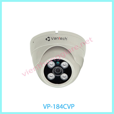 Camera IP Dome hồng ngoại 2.0 Megapixel VANTECH VP-184CVP