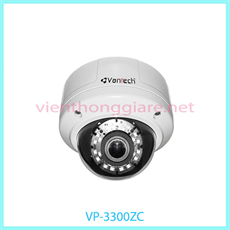 Camera Dome HD-CVI hồng ngoại 2.0 Megapixel VANTECH VP-3300ZC