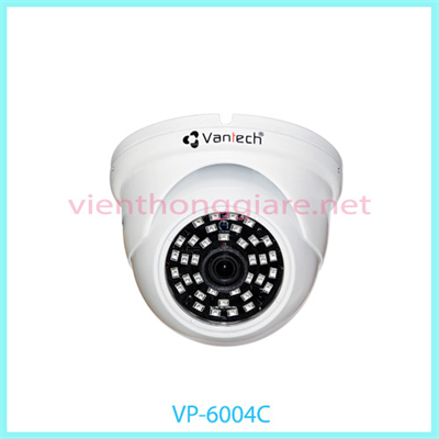 Camera HD-CVI 4K Dome hồng ngoại 8.0 Megapixel VANTECH VP-6004C