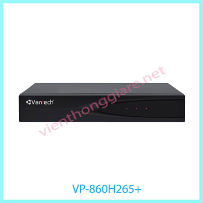 Đầu ghi hình camera IP 8 kênh VANTECH VP-860H265+