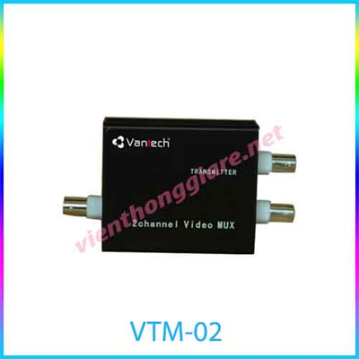 Bộ ghép tín hiệu 2 kênh video VANTECH VTM-02